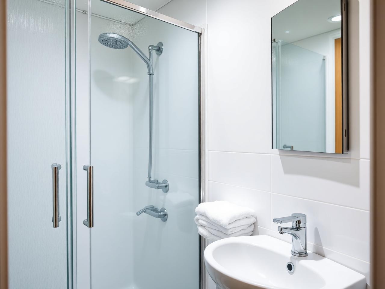Bathroom deep clean — after cleaning