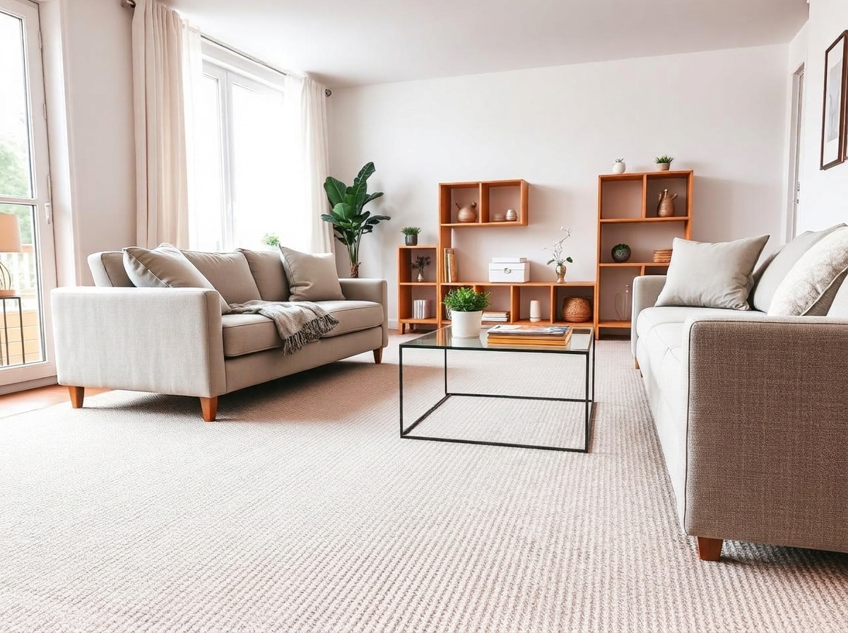 Living room reset — after cleaning